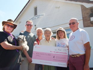 Walford Village Hall benefits from £20,000 National Lottery grant 