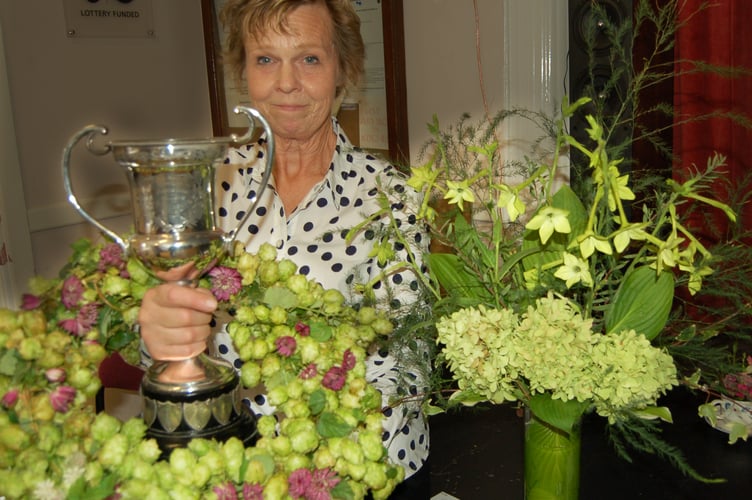 Floral art winner