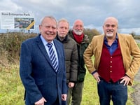 Town's long-awaited enterprise park set to open next year