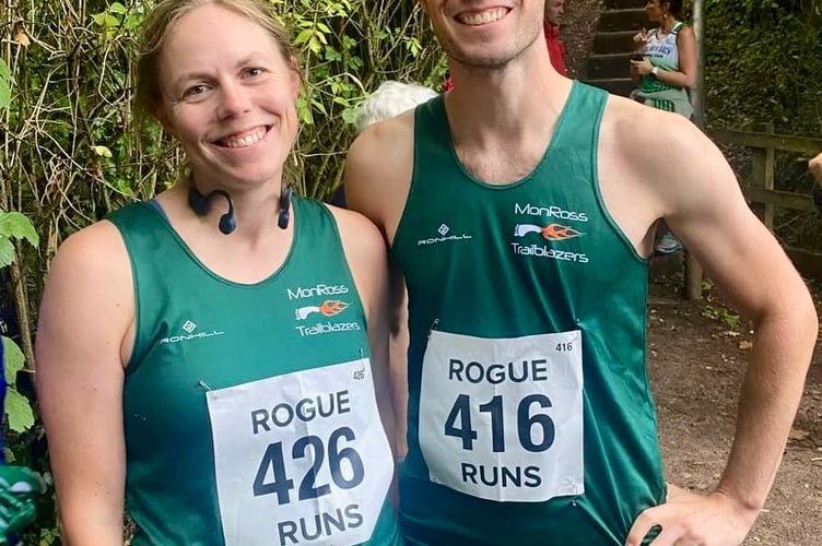 Rachael Aitken and Jack Millar took on leg 6 for MonRoss Trailblazers