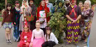 Fairytale characters delight visitors at village fete