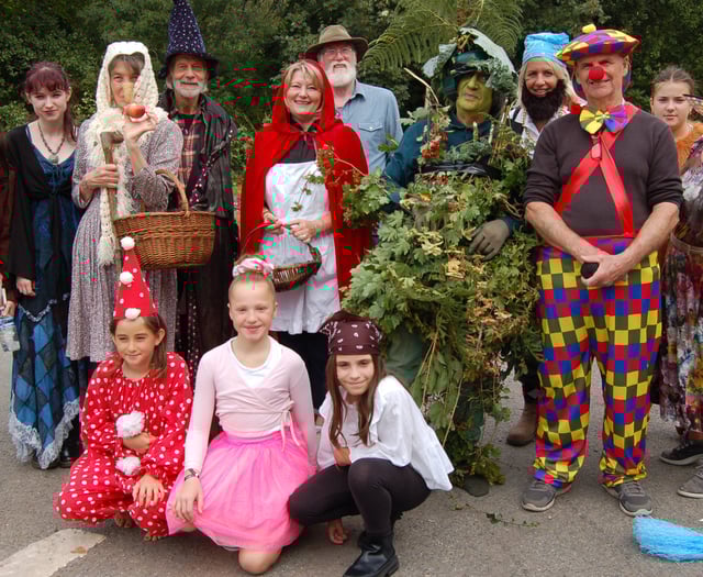 Fairytale characters delight visitors at village fete