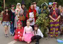 Fairytale characters delight visitors at village fete