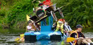 ALL ABOARD: Rafters make a big splash in the 58th Monmouth Raft Race