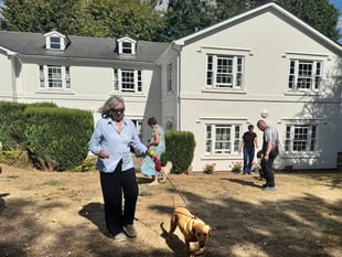 Care home hosts National Dog Day celebration