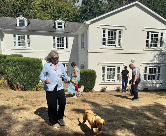 Care home hosts National Dog Day celebration