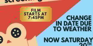 Predicted inclement weather forces rescheduling of outdoor movie night