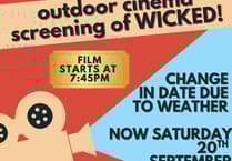 Predicted inclement weather forces rescheduling of outdoor movie night