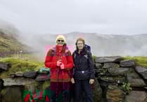 Sue and Chris complete Three Peaks challenge