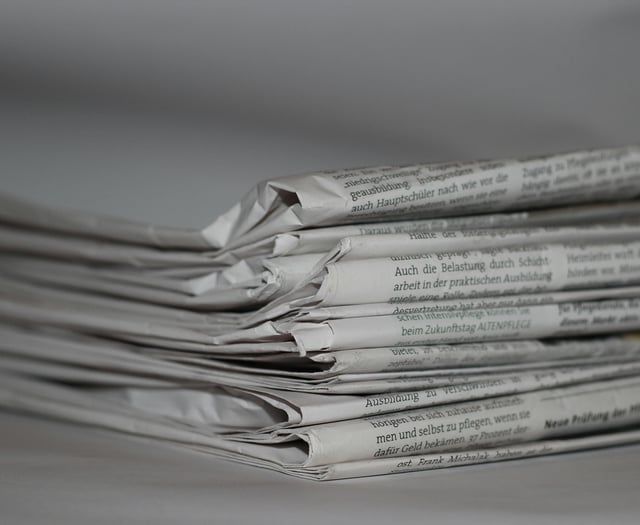 Recap: Wednesday's front pages from our areas