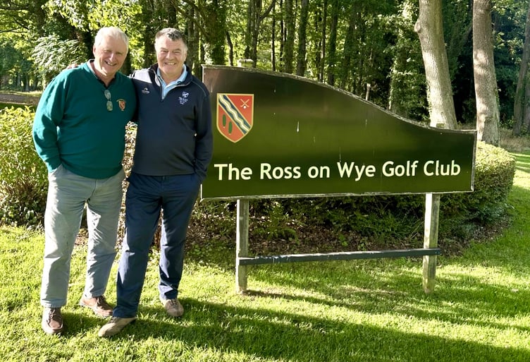 Ross Golf Club's Colin Bennion and Steve Wallbank placed third