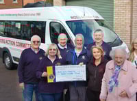 Ross Action Bus receives £700 Lions Club donation