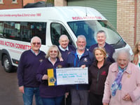 Rosemary Rigby celebrates her 90th birthday with the community
