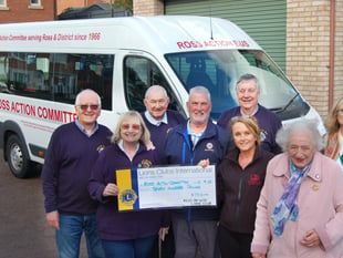 Rosemary Rigby celebrates her 90th birthday with the community