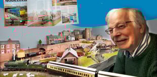 Couple's unique model railway spans two bedrooms