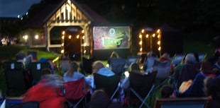'Wicked' outdoor screening draws crowd despite windy weather