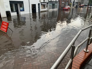 Town road to be resurfaced despite sewerage concerns