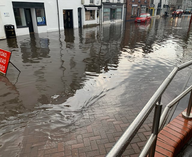 Town road to be resurfaced despite sewerage concerns