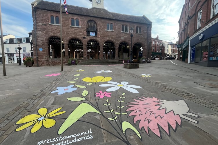 pavement art