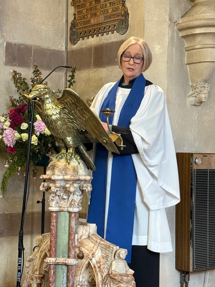 Monica Richardson has marked 30 years serving local parishes