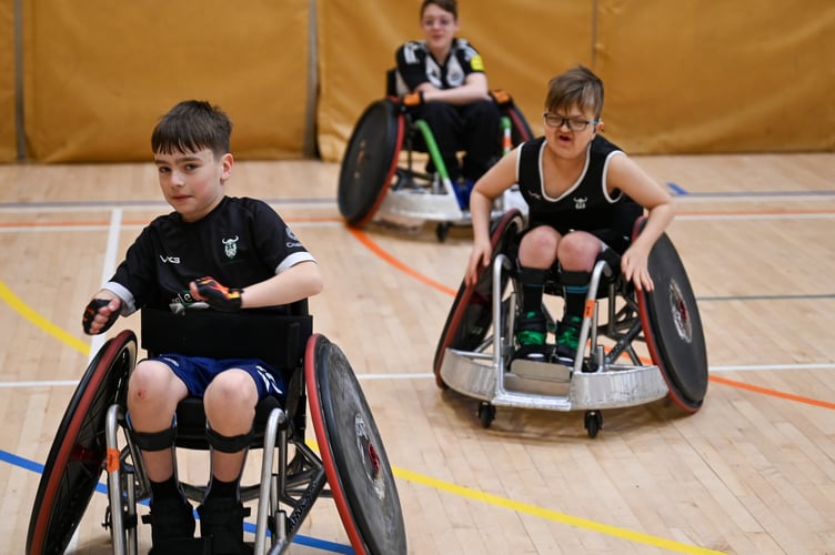 Junior wheelchair rugby