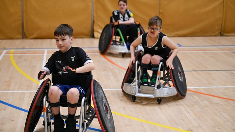 Junior wheelchair rugby