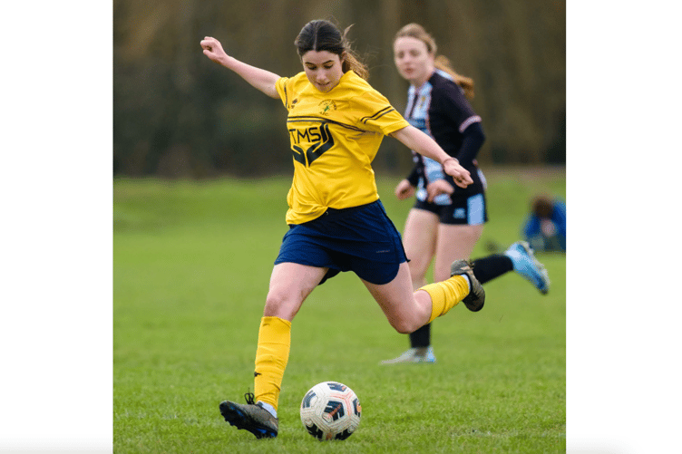 Newent Town Women's Faith Thomas.
