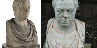 Missing bust depicting historic painter unearthed in Ross