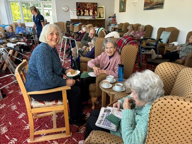 Whitchurch House hosts charity coffee morning