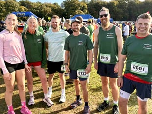 Blazers storm home second in Forest half team event