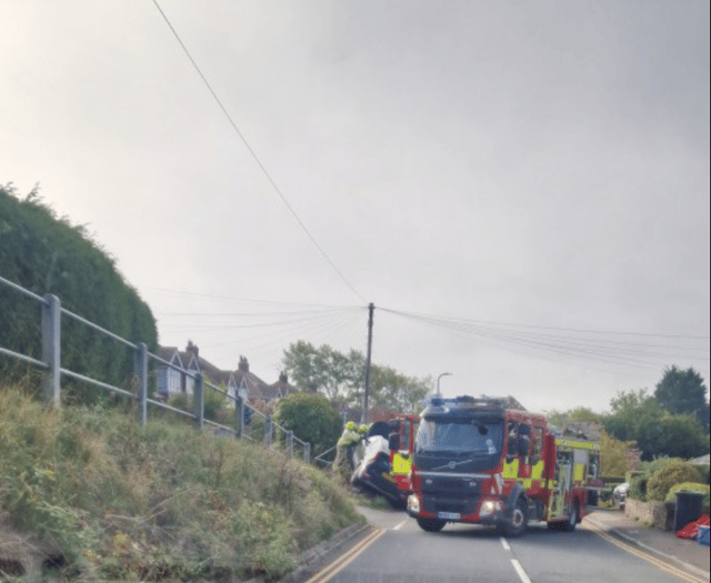 Collision on Hereford Road