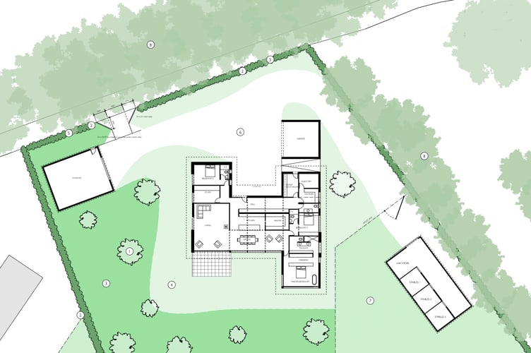 Map of housing scheme