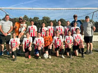 Ross Girls U13 celebrate promotion to top division