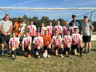 Ross Girls U13 celebrate promotion to top division