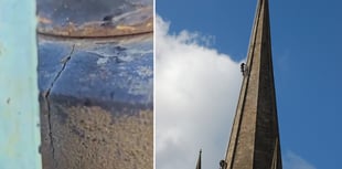 Urgent repairs needed to St Mary's Church spire