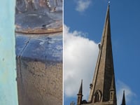 Urgent repairs needed to St Mary's Church spire