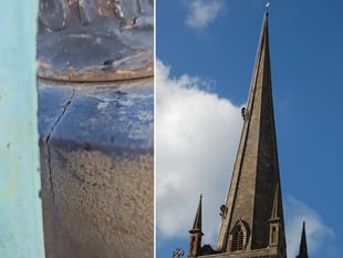 Urgent repairs needed to St Mary's Church spire