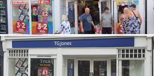 Alas WH Smith you’re now TG Jones 