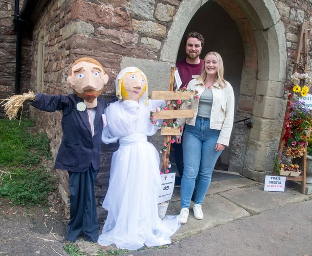 Scarecrows attract hundreds of visitors