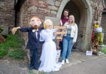 Scarecrows attract hundreds of visitors