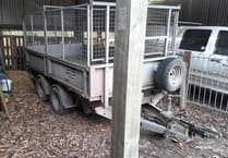 Wildlife trust trailer stolen