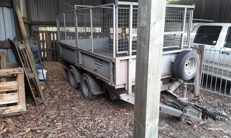 The trailer was stolen from Herefordshire Wildlife Trust