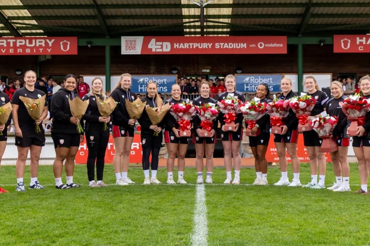 The World Cup success of former students was celebrated at Hartpury.