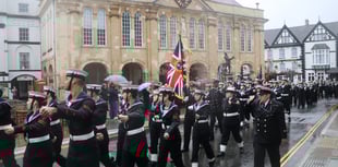 Ross-on-Wye Cadets Mark Trafalgar Day