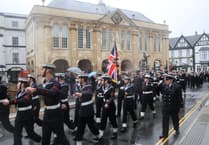 Cadets Parade for Trafalgar Day