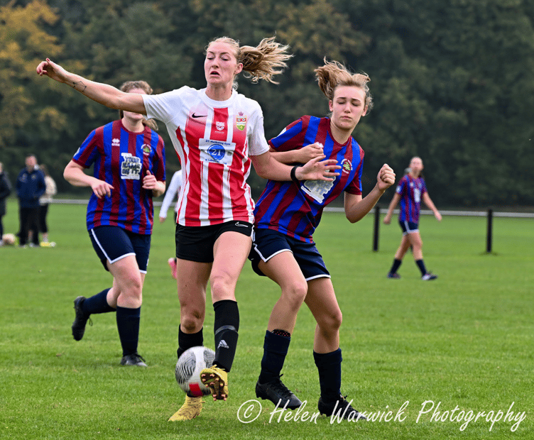Ross Juniors Women marched on in the Herefordshire County Cup
