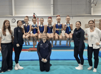 Flipz Gymnasts Shine at First Away Event