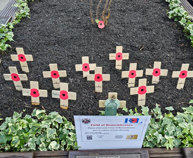 Royal British Legion memorial garden opens in Ross