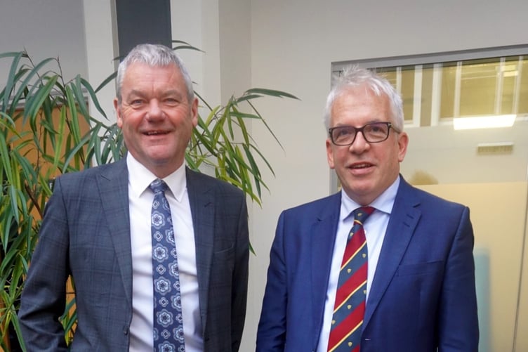 Paul Walker and JOhn Hobbs