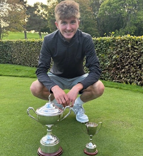 Ross Golf Club's Billy and Isaac scale new golfing heights